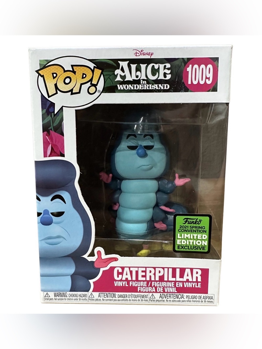 Funko Pop Disney Alice in Wonderland Caterpillar Exclusive 1009 Figure